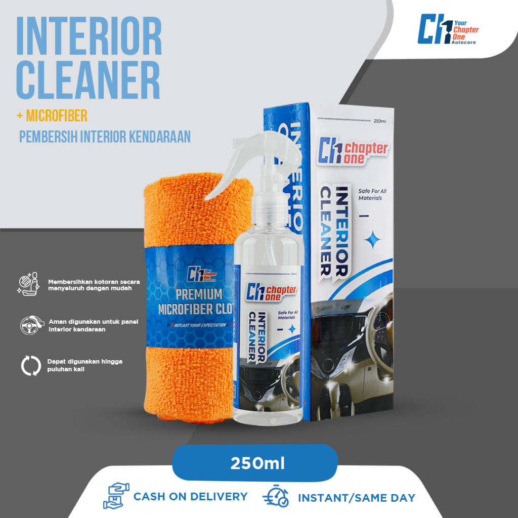 Chapter One Interior Cleaner 250 ml Pembersih Interior Kendaraan