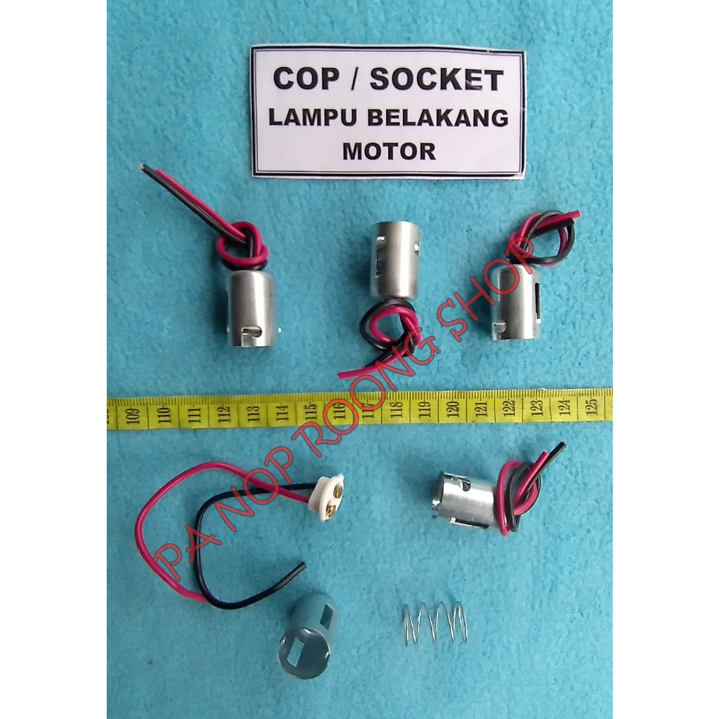 COP SOCKET LAMPU BELAKANG MOTOR