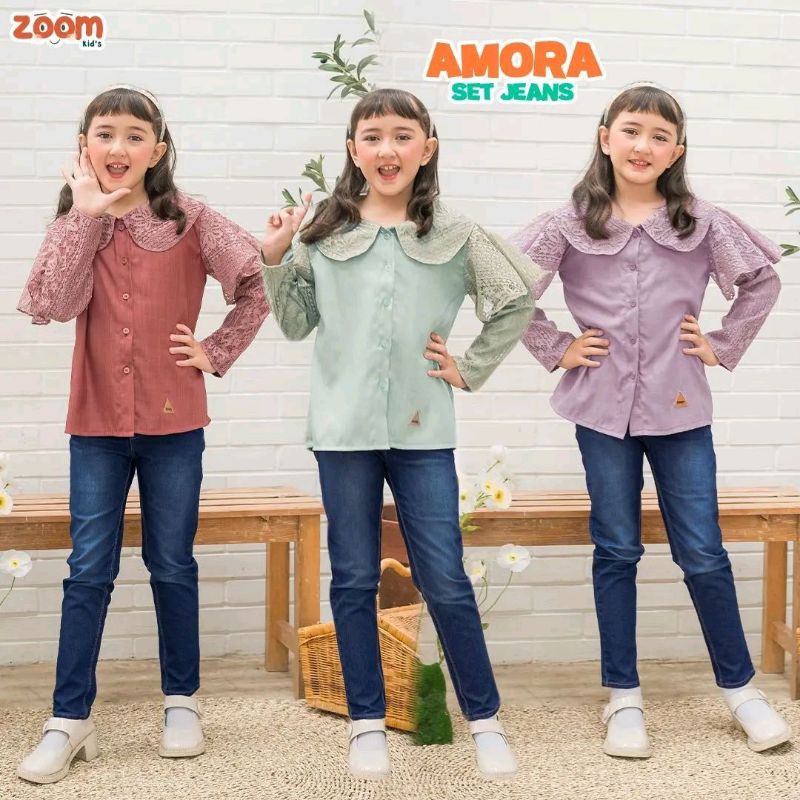 Amora set jeans premium (6-14y)