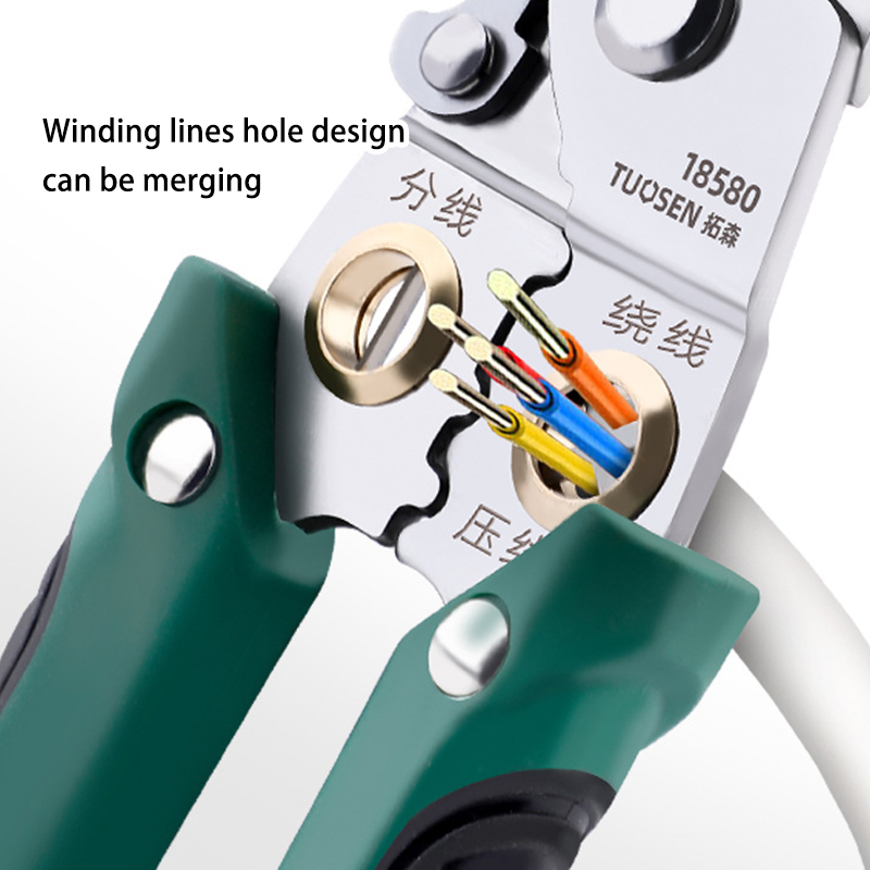 Tang Tukang Listrik Multifungsi  Alat Kabel Stripper  Multifunctional Cable Cutter