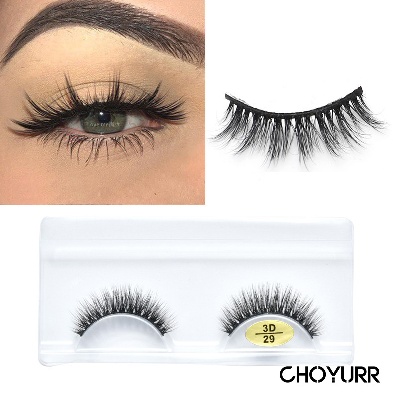 【COD】3D Bulu Mata Palsu Natural Fake Eyelash Handmade Premium -CH