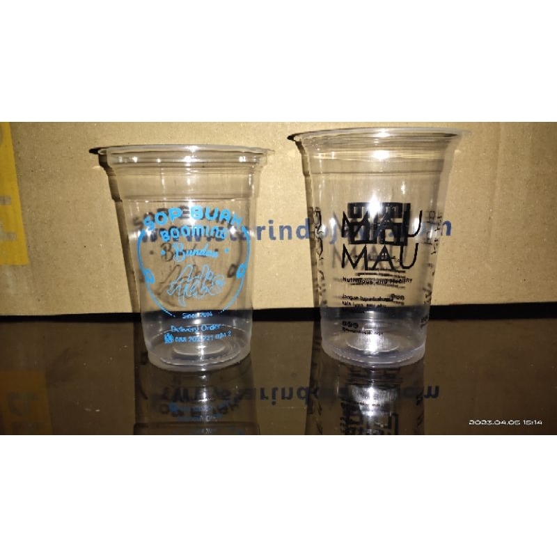 sablon cup 14oz, 16oz 5gr merk starindo