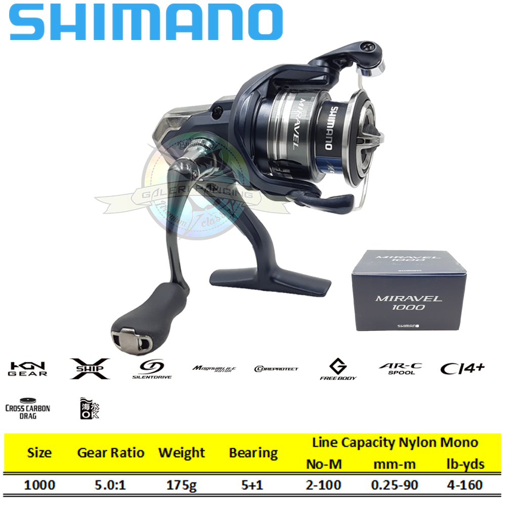 Reel Pancing Shimano Miravel 1000 2022