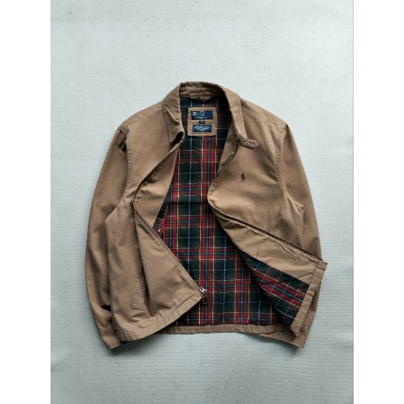 Polo Ralph Lauren harrington tartan jacket