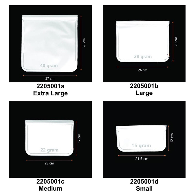 Plastik Penyimpanan Kulkas Bahan Tebal ZYPLOCK BUREM