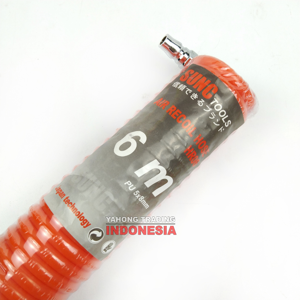 Selang Angin Kompresor Air Recoil Hose 6M 9M 12M SUNC TOOLS