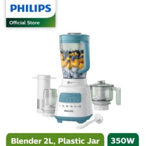 Blender Philips HR 2223 HR2223 Chooper Plastik 4 in 1 Garansi Resmi