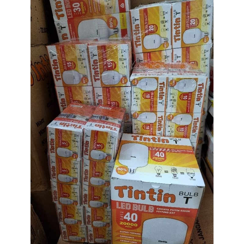 lampu tintin 20 watt led capsule termurah