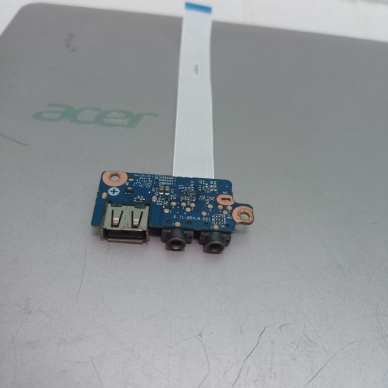 borad port USB power switch port USB laptop Acer Aspire One Z476