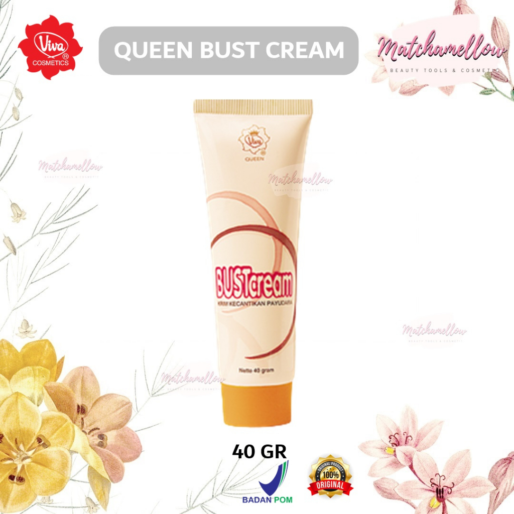 ❄️MATCHA❄️ VIVA QUEEN BUST CREAM - KRIM PENGENCANG PAYUDARA BPOM ORIGINAL