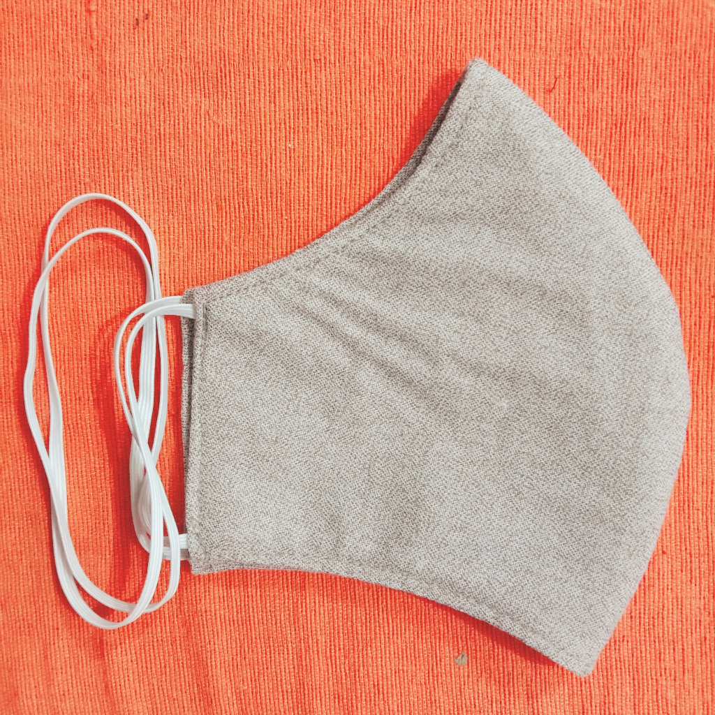 Masker Bahan Kain Viselin Motif Batik Pria Dewasa Homemade