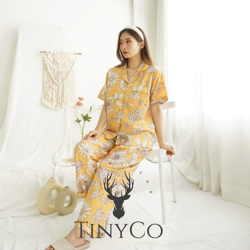 PIYAMA COTTON PREMIUM || SUNFLOWER