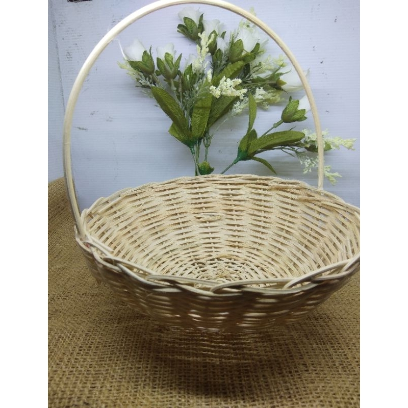 Promo keranjang Rotan Keranjang tabur bunga
