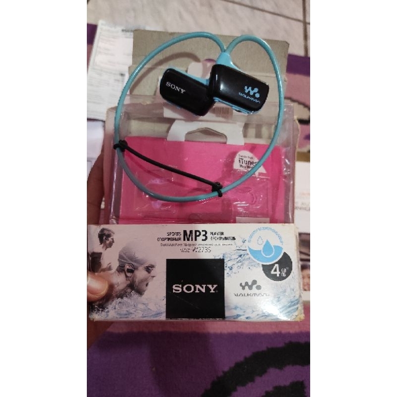 SONY WALKMAN NWZ 273S SPORT ORIGINAL WATERPROOF 4GB