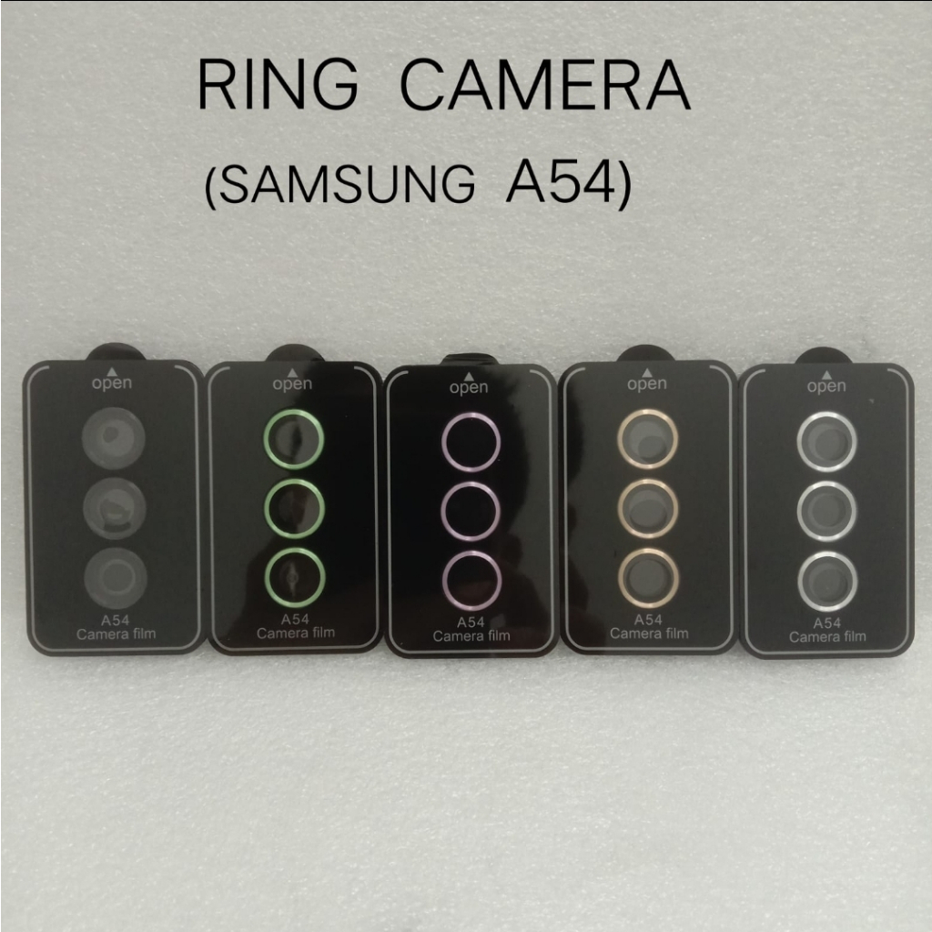 1 Set (RING 3) Camera Full Frame Samsung A54 A34 A14 A24 S23 Plus S23 ULTRA S22 Z fold 4 3 2 1 FLIP Tempered kaca/Glass Metal Ful Cover Pelindung Lens/Lensa Kamera BLACK Gold Silver Putih Green Hijau Purple UNGU Besi BOTANI Bazel-Bezel-Bazzel Bening 5G 4G