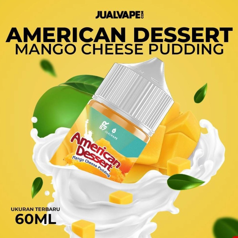 R57 American Dessert V3 Mango Cheese Pudding 60ML by Hero57 x Jual Vape