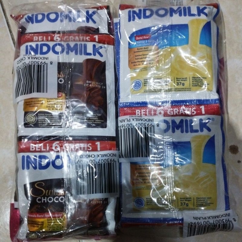 

indomilk sachet isi 6