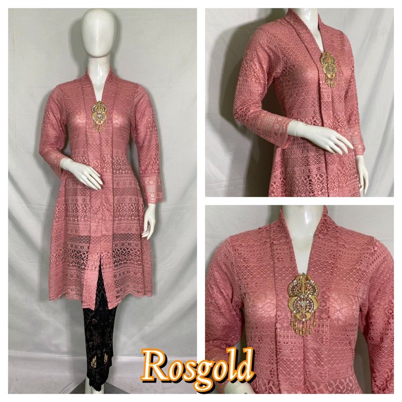 KEBAYA MODERN KARTINI PANJANG KEBAYA TUNIK/wisuda/seragaman/kondangan/