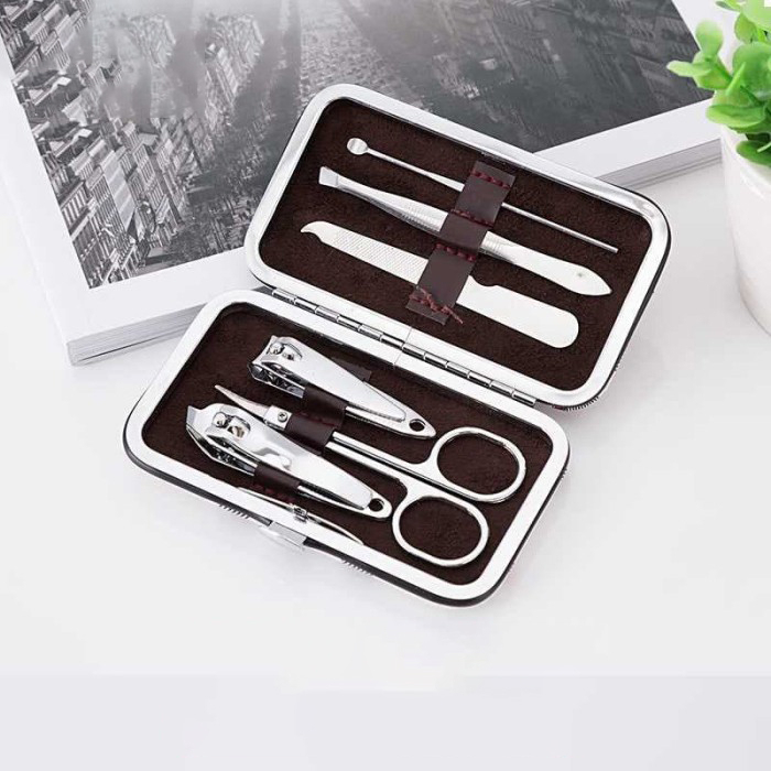 Nail Art Set Perlengkapan Manicure Pedicure 7 Pcs Gunting Kuku Kaki - Alat Gunting Kuku Kaki