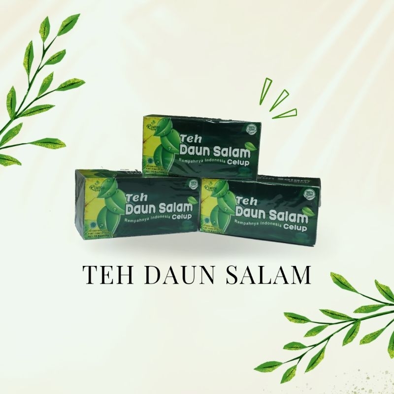 

Teh Daun Salam Celup