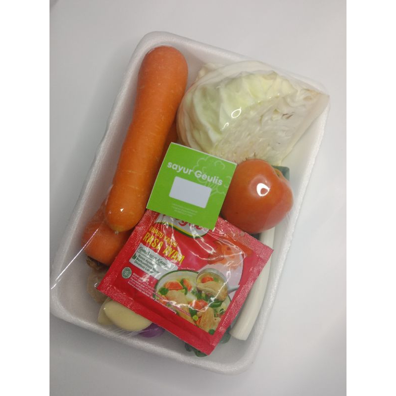 

Sayur Sop Baso/Makroni