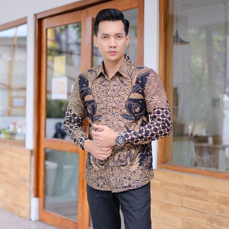 Batik Pria Kertojoyo New Slimfit Premium Batik Original eksklusif spesial Ramadhan Sale