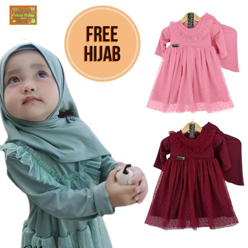 gamis tile | gamis bayi dan anak | gamis lebaran idul fitri