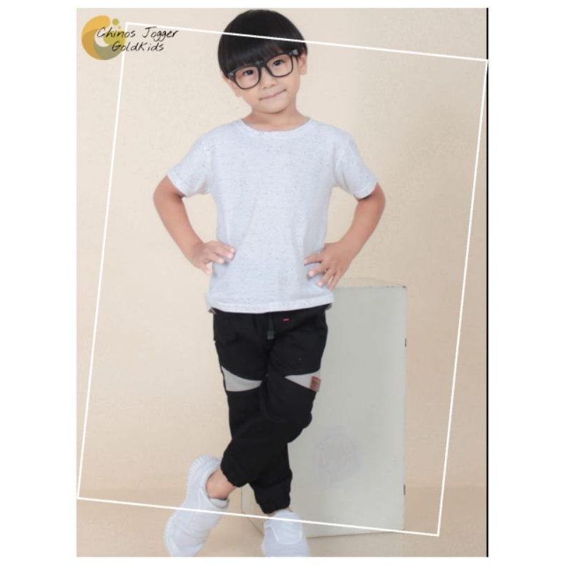 Celana Anak JOGGER by GOLDKIDS SERI 20 22 24 Celana Chinos Jogger PREMIUM Celana Anak Unisex