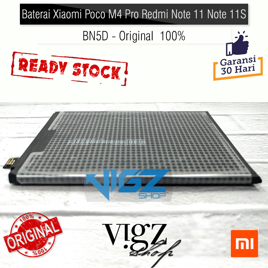 Baterai Xiaomi Poco M4 Pro Redmi Note 11 Note 11S BN5D Original 100%