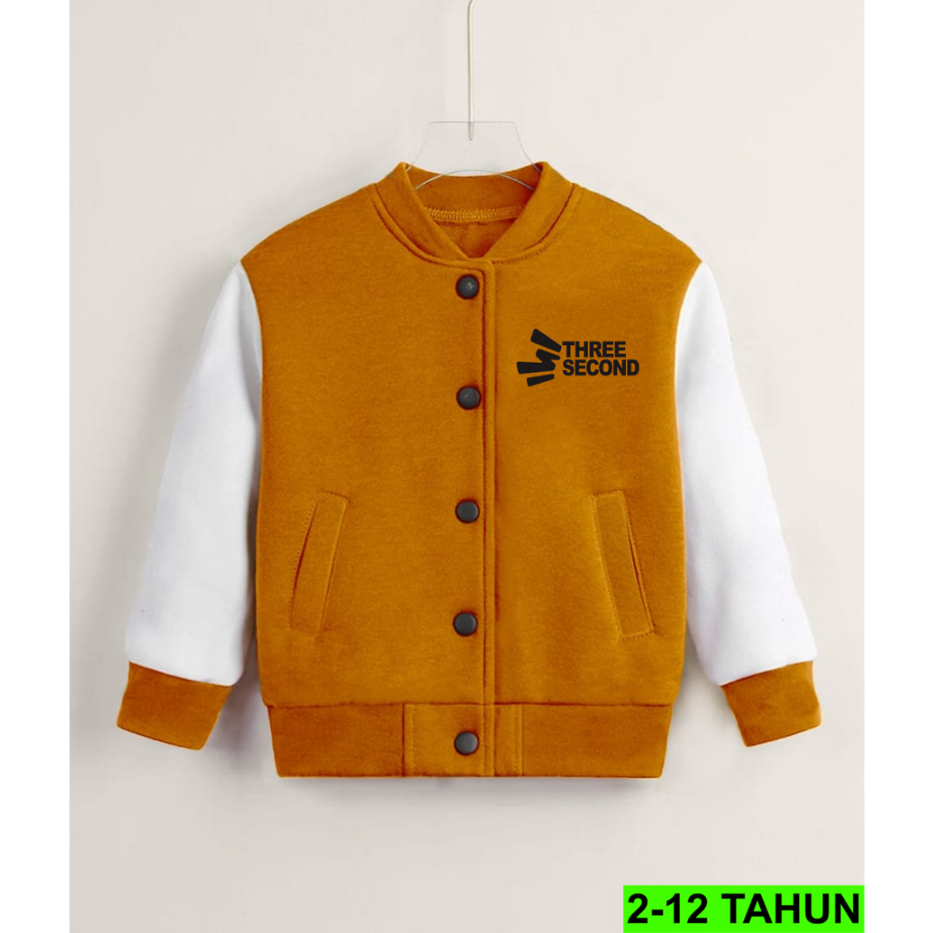 Jaket Anak Laki Laki 3SECOND Kekinian Terbaru Umur 2 Sampai 12 tahun