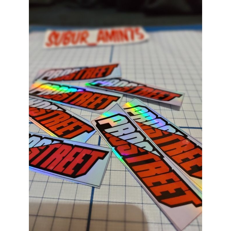 

Stiker prodtreet hologram