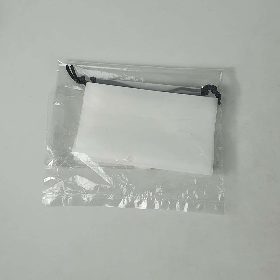 Tas Payung Drawstring Matte Translucent Storage Bag - STR13 - Transparent