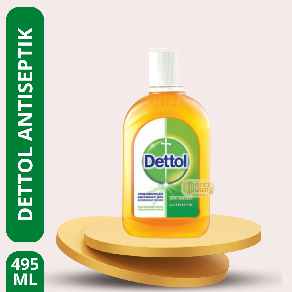 Dettol Cairan Antiseptik 495ml / Dettol Antiseptic 495 ml