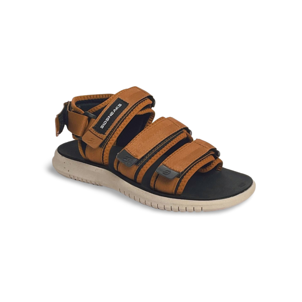 SIDSNEAKS - Orto Brown - Sandal Gunung Pria Wanita Sandal Traveling Pria