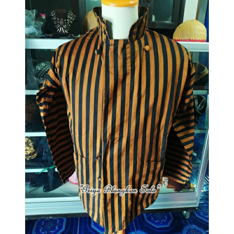 Baju Surjan Lurik Alusan