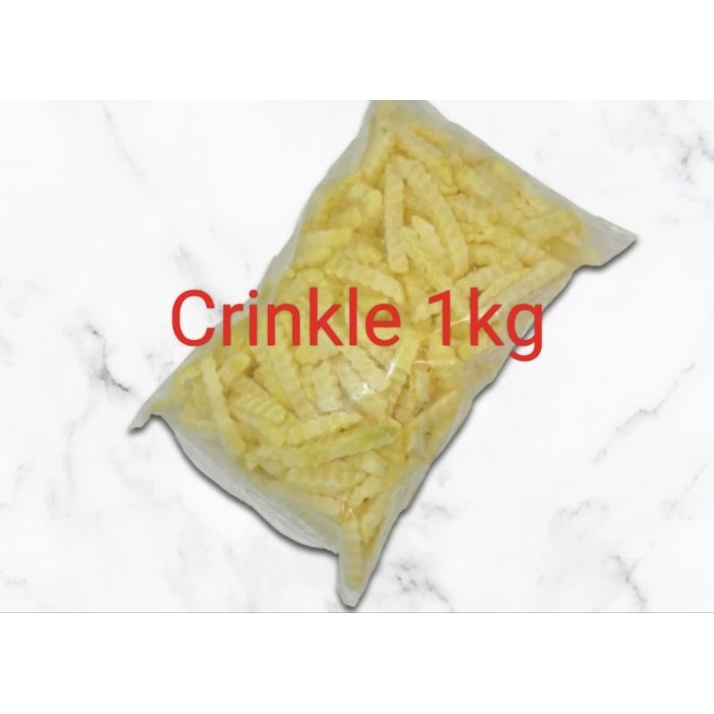 

KENTANG GORENG CRINKLE CUT 1KG polos