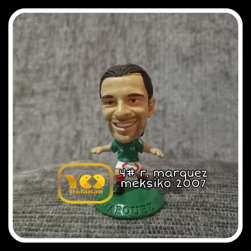 4# MARQUEZ - MEKSIKO 2007 CORINTHIAN MICROSTARS SOCCERSTARZ FIGURE PEMAIN BOLA