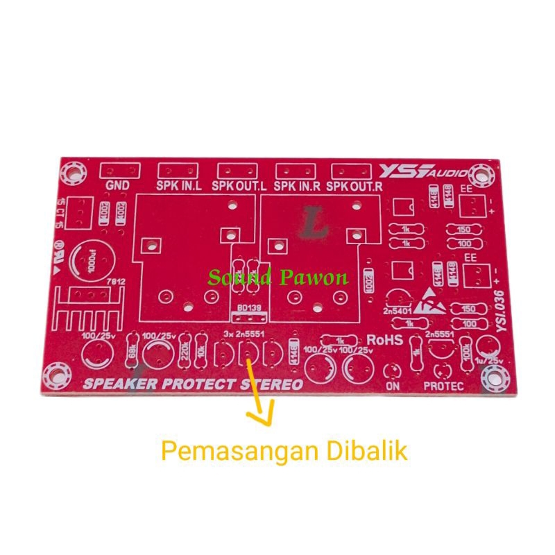 PCB Speaker Protector Anti Konslet