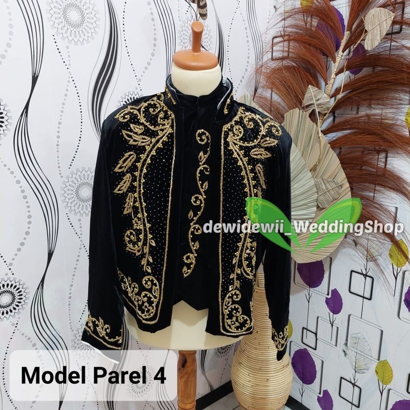 Beskap Pengantin / Beskap Bludru Payet - Model Parel 4