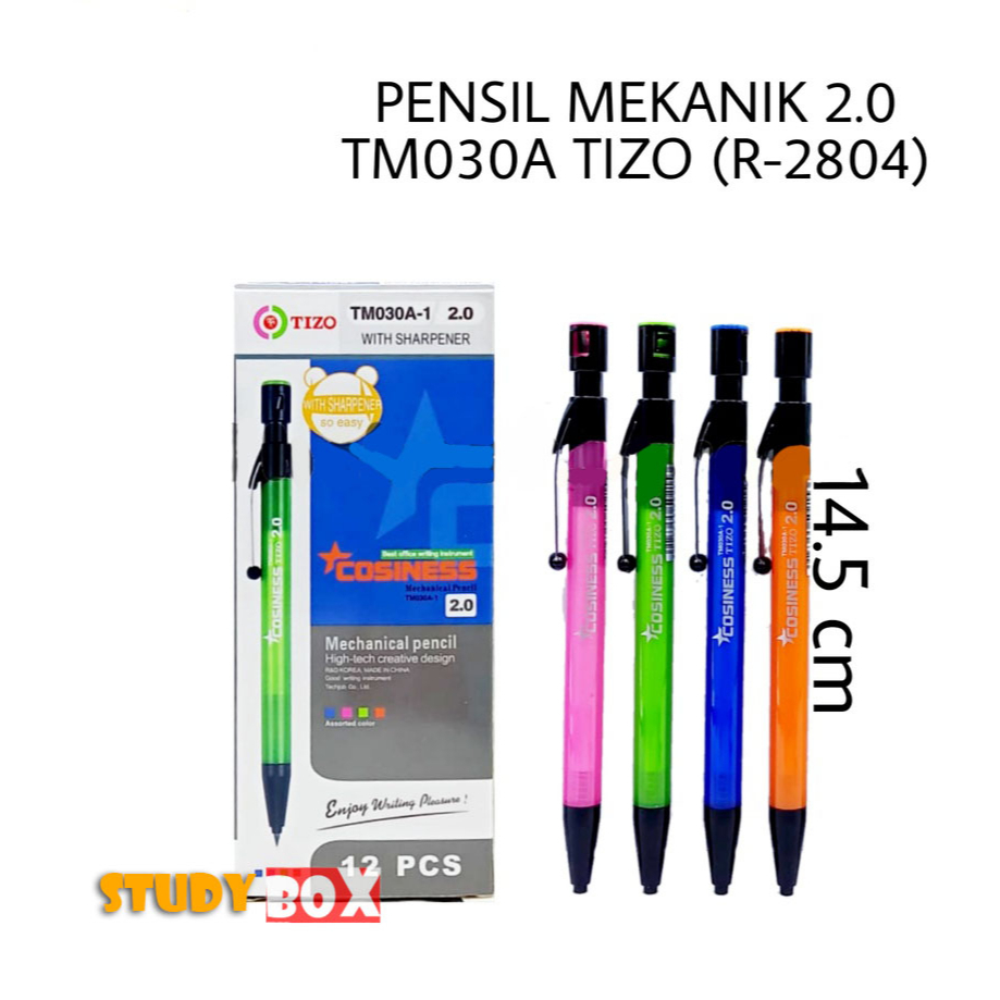 

PENSIL MEKANIK 2.0 TIZO / MECHANICAL PENCIL/ PENSIL ISI