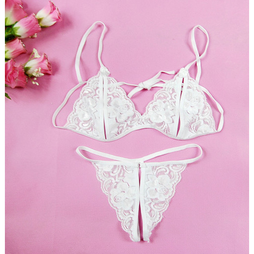 Best Deals Gummy Bs001 Set Bra Lingerie Sexy & Celana Dalam Model Lace Transparant Import Cod