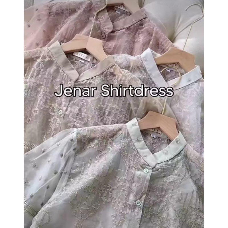 Ready Jenar shirt dress shop atkey blue L/XL