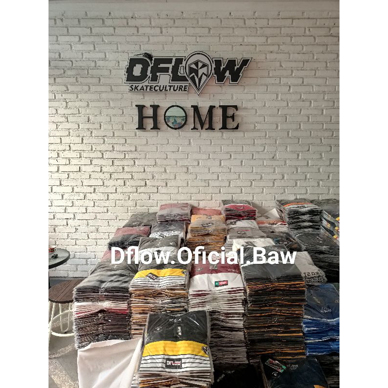Paket Usaha Kaos Dflow Original Bandung / Kaos Pria maupun wanita