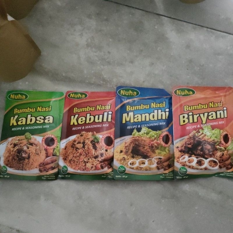 

Beras Basmati komplit dengan bumbu