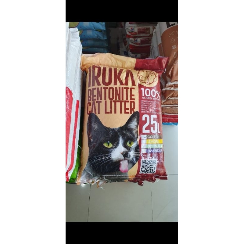 IRUKA PASIR KUCING 25 LT WANGI GUMPAL BEBAS DEBU SAME DAY