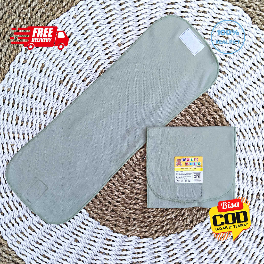 SALE 7.7 - 6 Pcs Gurita Bayi Baru Lahir SABLON Rekat Gurita Bayi Gurita Instant Bolo-Bolo Serian HIJAU