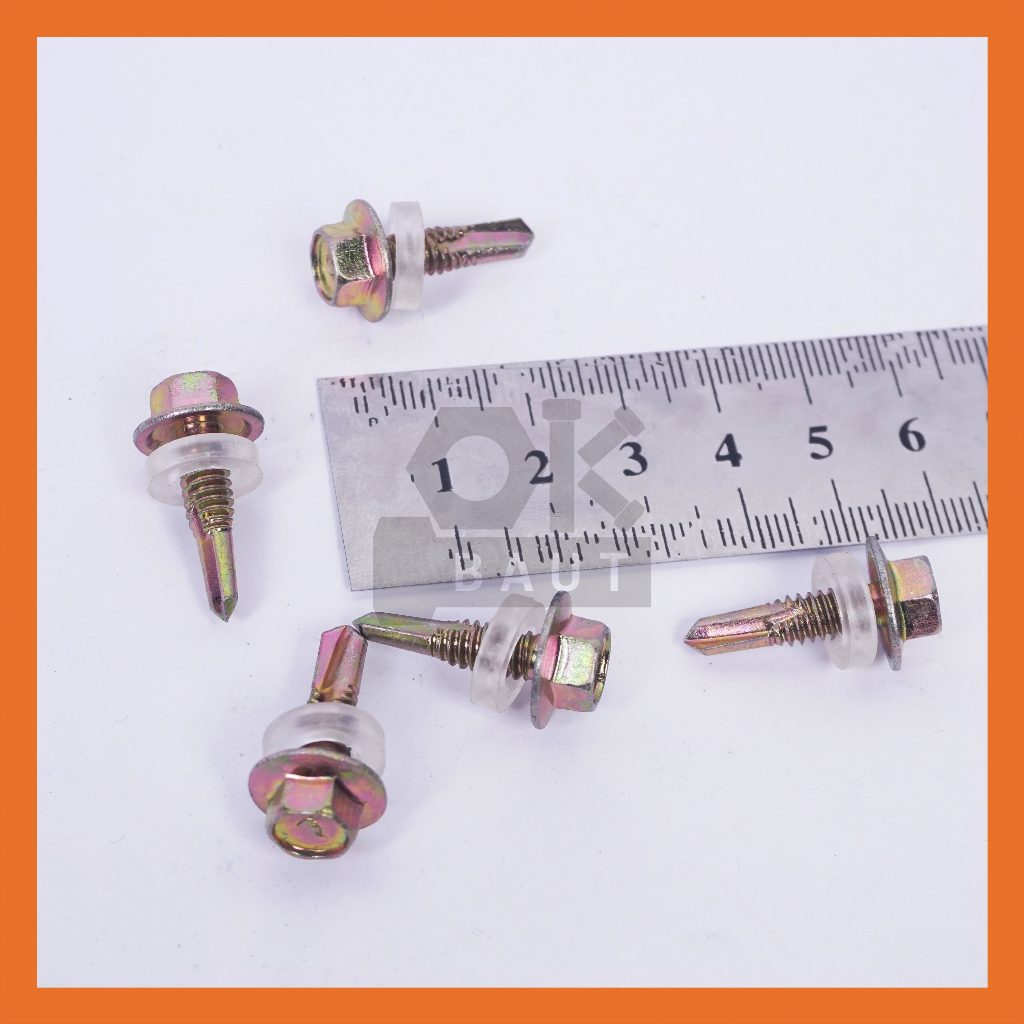 Fix SDS Kuning Karet 12 x 20 drilling screw