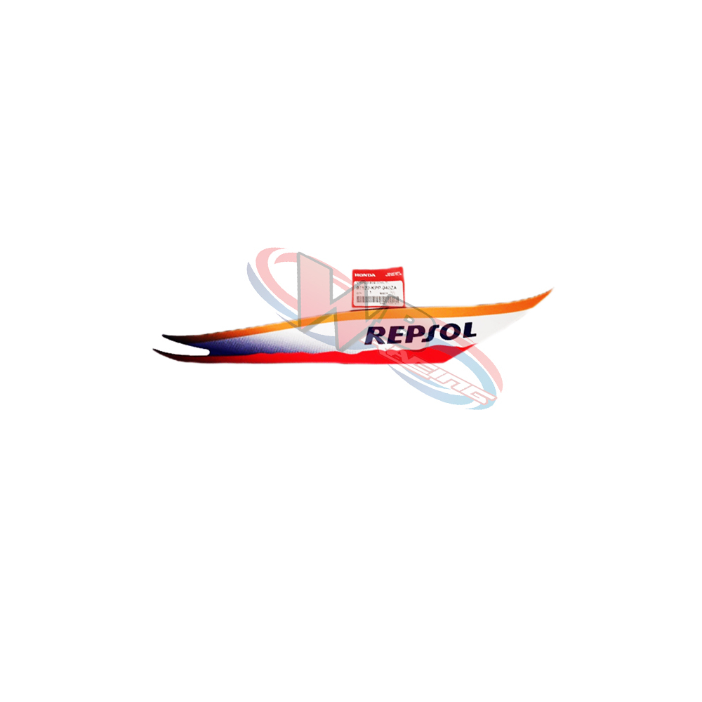 Striping Body Belakang Kanan Honda CBR 150 Old Repsol Tahun 2004 Original