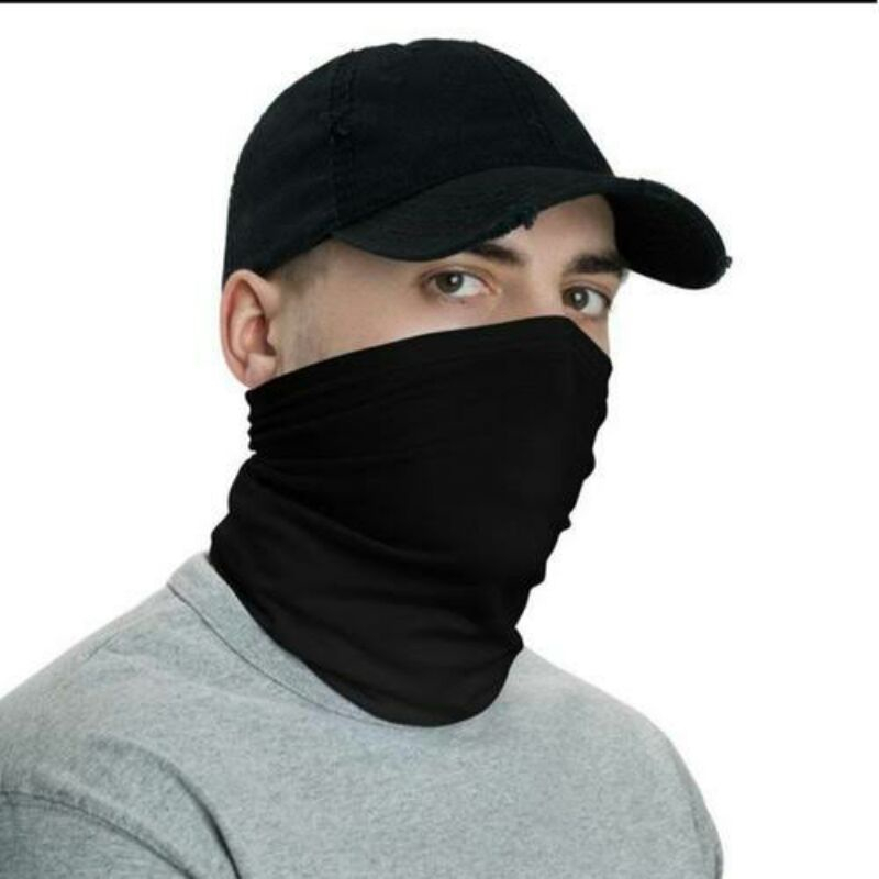 1 Pcs Masker Mulut Buff Masker Sepeda Masker Motor Bandana Balaclava Slayer