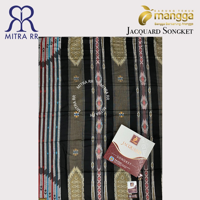 Sarung Mangga Jacquard Songket Sarung Tenun Dewasa Premium Satuan/ Grosir